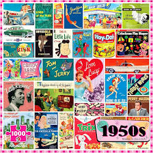 1950s Pop Culture Jigsaw Puzzle