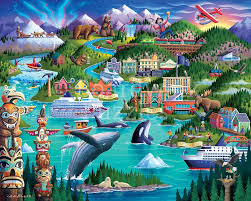 Alaska’s Inside Passage Jigsaw Puzzle