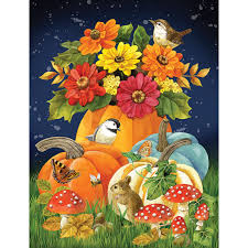 Autumn Charm Jigsaw Puzzle