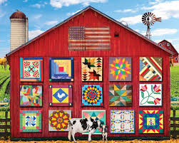 Barn Quilts Jigsaw Puzzle