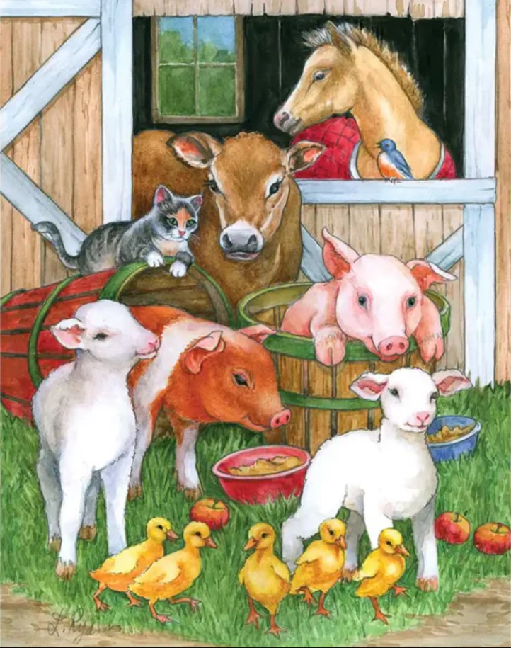 Barnyard Buddies Jigsaw Puzzle 2