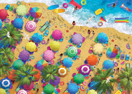 Beach Summer Fun Jigsaw Puzzle