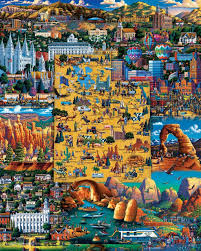 Best of Utah Jigsaw Puzzle