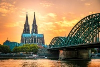 Desenhos de Cologne Cathedral, Germany Jigsaw Puzzle para colorir