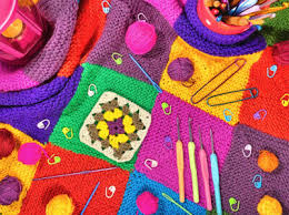 Colorful Crochet Jigsaw Puzzle