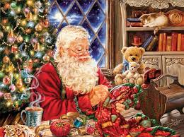 Santa Sew Sweet Jigsaw Puzzle