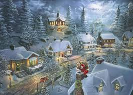 Santa’s Silent Night Jigsaw Puzzle