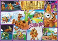 Desenhos de Scooby-Doo Jigsaw Puzzle para colorir