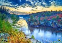 Desenhos de St Croix River, Wisconsin Jigsaw Puzzle para colorir