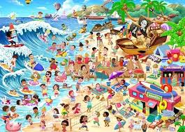 Summer Beach Jigsaw Puzzle