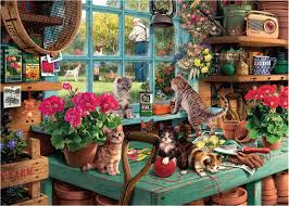 The Cat Cave Jigsaw Puzzle