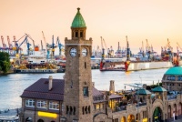 The port of Hamburg, Germany Jigsaw Puzzle