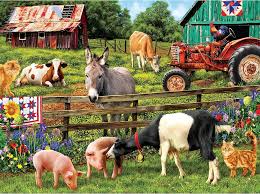 A Day On The Farm Jigsaw Puzzle