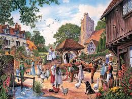 A Village Wedding Jigsaw Puzzle