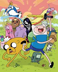 Desenhos de Adventure Time Cartoon Jigsaw Puzzle 2 para colorir