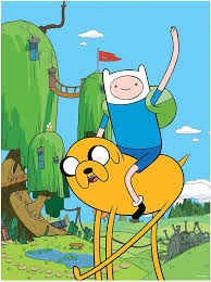 Desenhos de Adventure Time Cartoon Jigsaw Puzzle para colorir