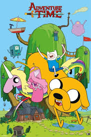 Desenhos de Adventure Time Tree House Jigsaw Puzzle para colorir