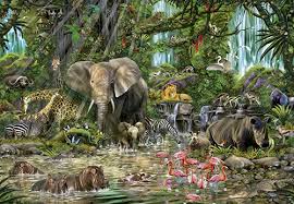 African Jungle Jigsaw Puzzle