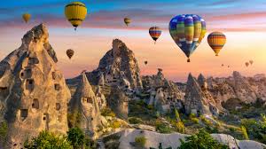 Desenhos de Air Balloons Tour Cappadocia, Turkey Jigsaw Puzzle para colorir