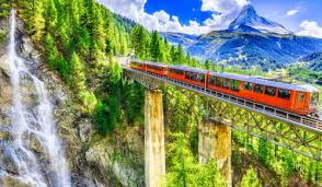Alpine Train Jigsaw Puzzle