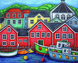 Art – Colours of Lunenburg Jigsaw Puzzle