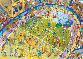 At Stadium Sports Jigsaw Puzzle