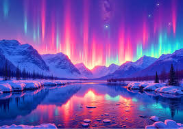 Aurora Northern Lights Jigsaw Puzzle