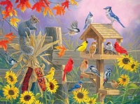 Autumn Gathering Jigsaw Puzzle 2