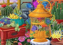Autumn Succulent Dreams Jigsaw Puzzle