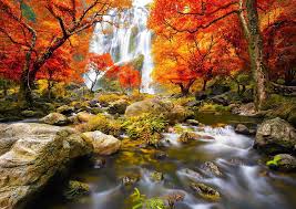 Autumn Waterfall