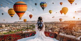 Desenhos de Balloon in Turkey Jigsaw Puzzle para colorir