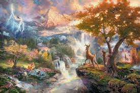 Bambi’s First Year – Thomas Kinkade Puzzle Jigsaw