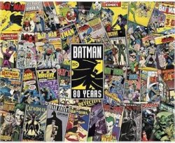 Batman Comic Books Collage Jigsaw Puzzle