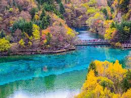 Beautiful Jiuzhaigou National Park, China Jigsaw Puzzle