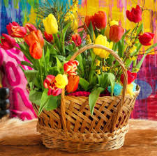 Blooming Basket Jigsaw Puzzle