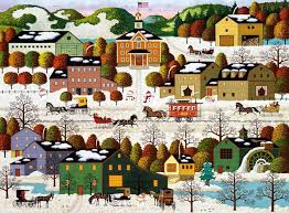 Blossom River Junction – Charles Wysocki Puzzles Jigsaw