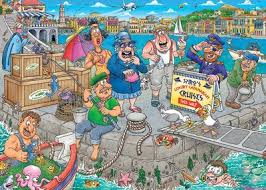 Boating Bedlam Jigsaw Puzzle