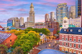 Desenhos de Boston, Massachusetts, USA Jigsaw Puzzle para colorir