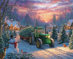 Bringing Home Christmas Jigsaw Puzzle