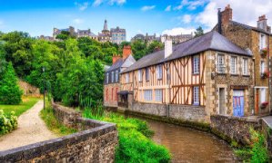 Brittany Medieval Town Jigsaw Puzzle