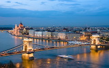 Budapets at dusk Jigsaw Puzzle