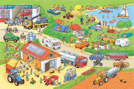 Bustling Summer Jigsaw Puzzle