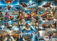 Busy Santa Claus Jigsaw Puzzle