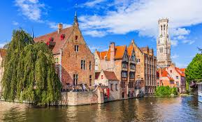Canal in Bruges, Belgium Jigsaw Puzzle