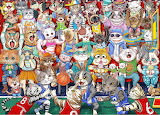 Cat Basketball Jigsaw Puzzle