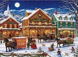 Desenhos de Cauldwell’s Country Store Jigsaw Puzzle para colorir