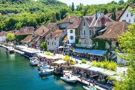 Chanaz Village, Savoie, France Jigsaw Puzzle