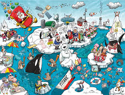 Chaos at the North Pole Jigsaw Puzzle