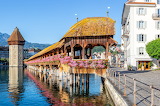 Chapel Bridge, Lucerne, Switzerland Jigsaw Puzzle