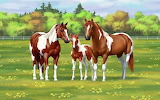 Chestnut Horses Art Jigsaw Puzzle